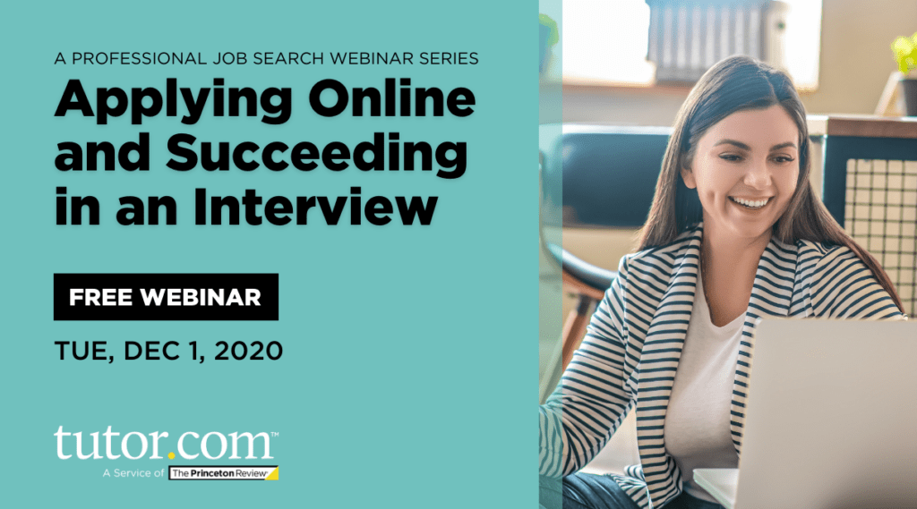 Applying Online and Succeeding in an Interview: A Professional Job Search Webinar