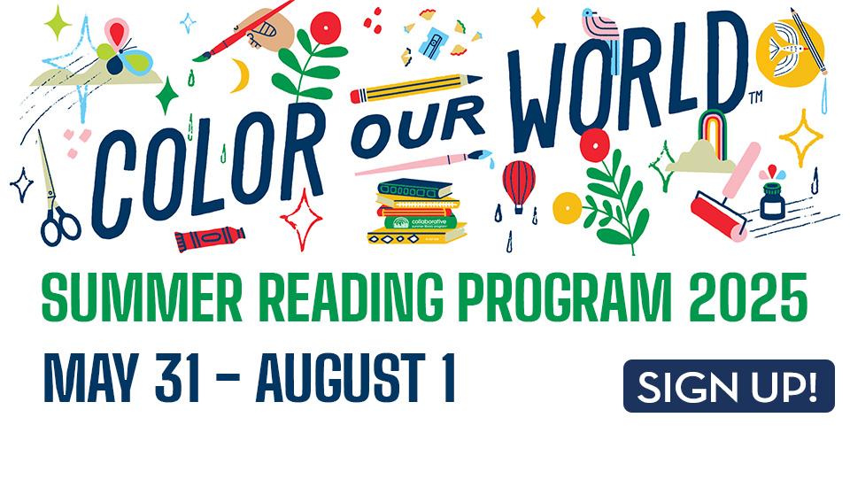 Summer Reading Program 2025 - Color Our World